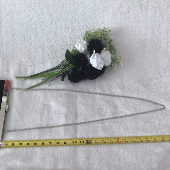 Lulu Townsend Woven Clutch Black Classic Chic - Picture 8 of 11